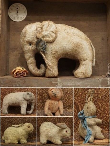 Слоник из ткани Слоник из ткани