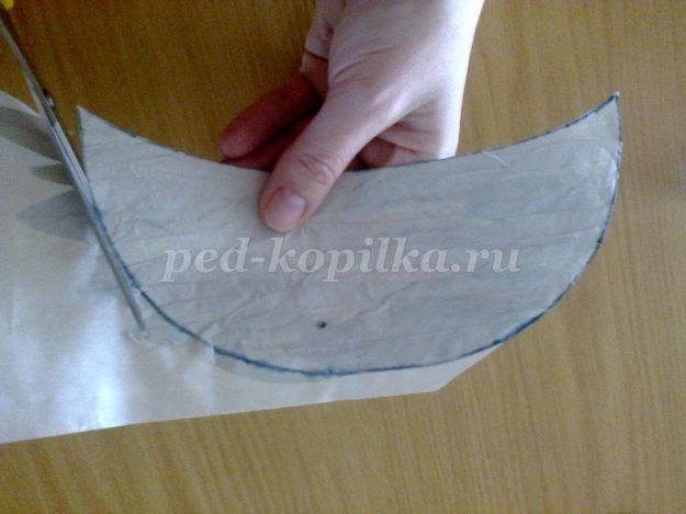 Аппликация из листьев: натюрморт Аппликация из листьев: натюрморт