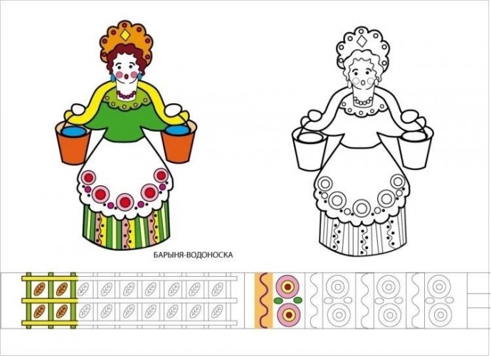 Дымковская игрушка Дымковская игрушка