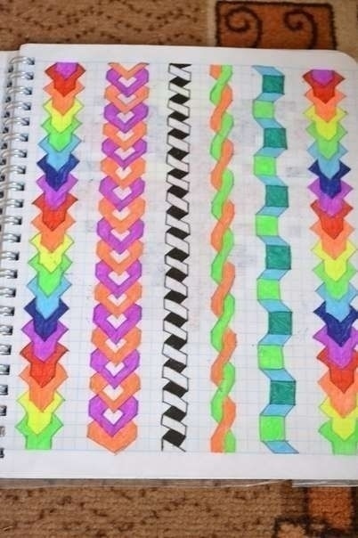 Идеи рисунков по клеточкам