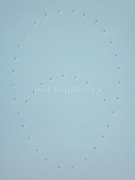 Открытка "Веточка вербы" в технике изонить: часть 1 Открытка "Веточка вербы" в технике изонить: часть 1