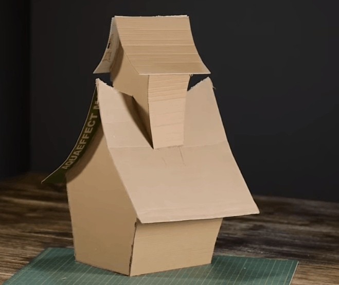 ​Волшебный домик из обычного картона