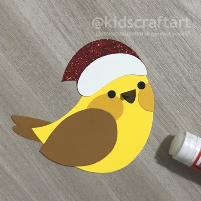 Ёлочный шар с птичкой Ёлочный шар с птичкой