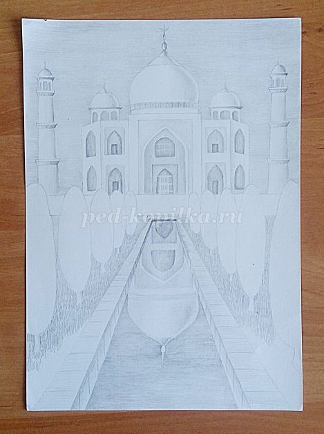 Графическая зарисовка исторического здания: часть 4 Графическая зарисовка исторического здания: часть 4