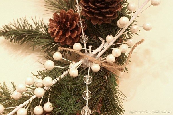 Новогодний веночек