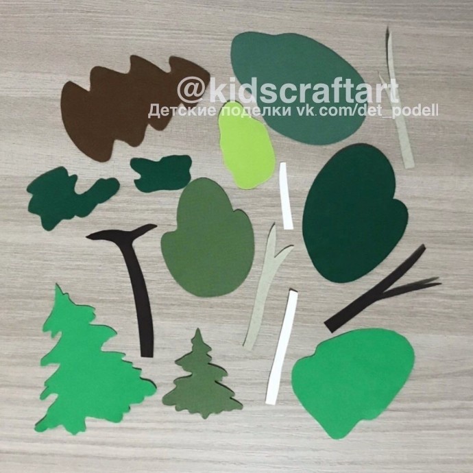 Оленёнок в лесу