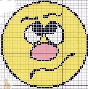 Вышитые смайлики Вышитые смайлики