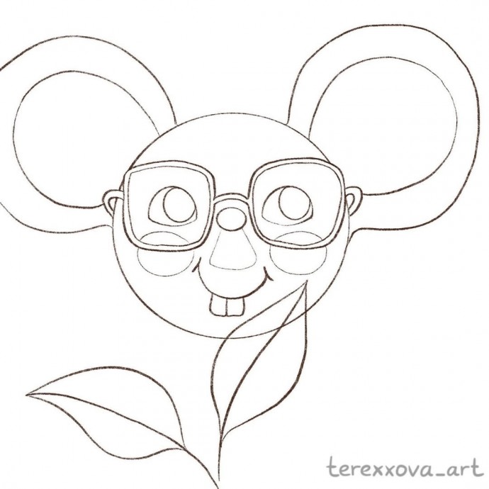 Мышка-первоклашка Мышка-первоклашка