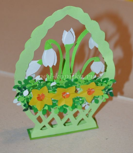 ​Открытка для мамы: часть 3