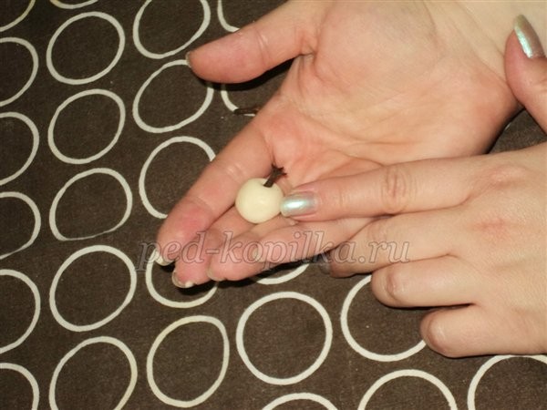 ​Подкова из соленого теста детскими руками: часть 1