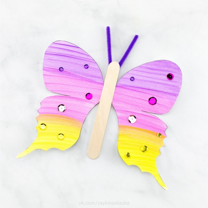 ​Бумажные бабочки