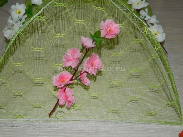 Цветочный мобиль детскими руками Цветочный мобиль детскими руками