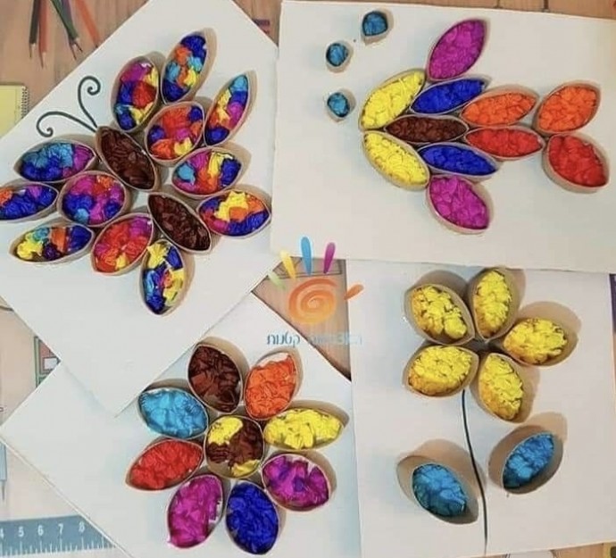 Идеи аппликаций с использованием втулок