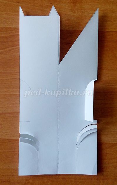 ​Архитектура в бумажной пластике: готический собор в технике "Киригами", часть 2