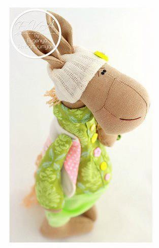 Текстильные лошадки