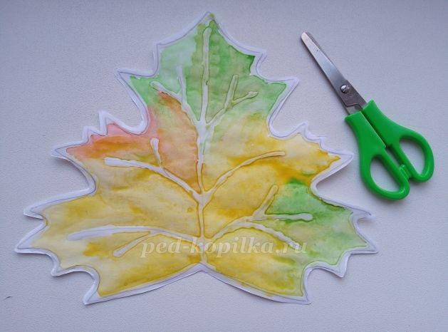 Нетрадиционная техника рисования осенних листьев: часть 2 Нетрадиционная техника рисования осенних листьев: часть 2