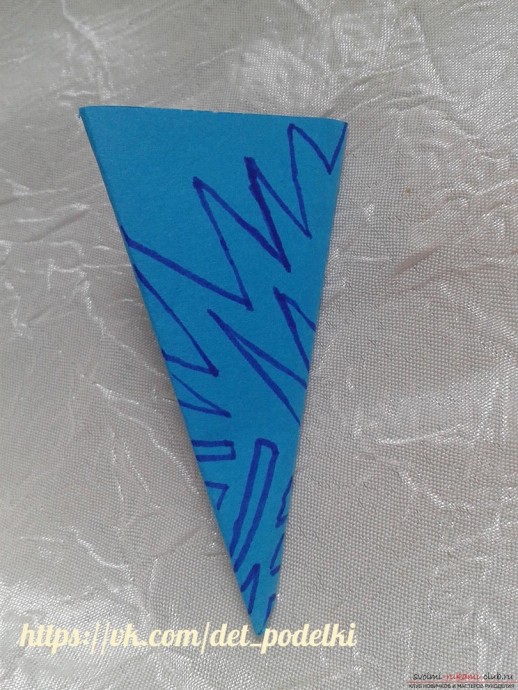 Очень красивая снежинка