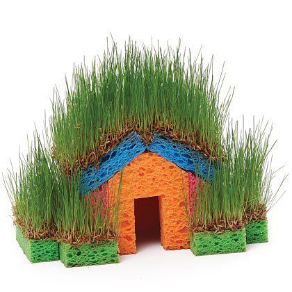​Травяной домик