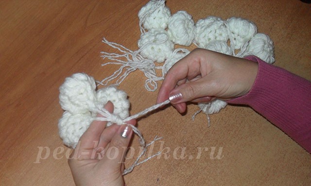 Вязаный чеснок: мастер-класс