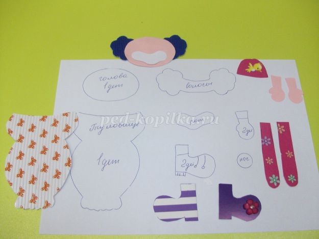 Мастерим с детьми клоунов: часть 2