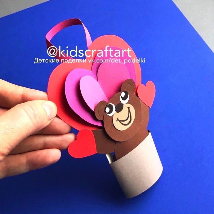 Мишка на воздушном шаре