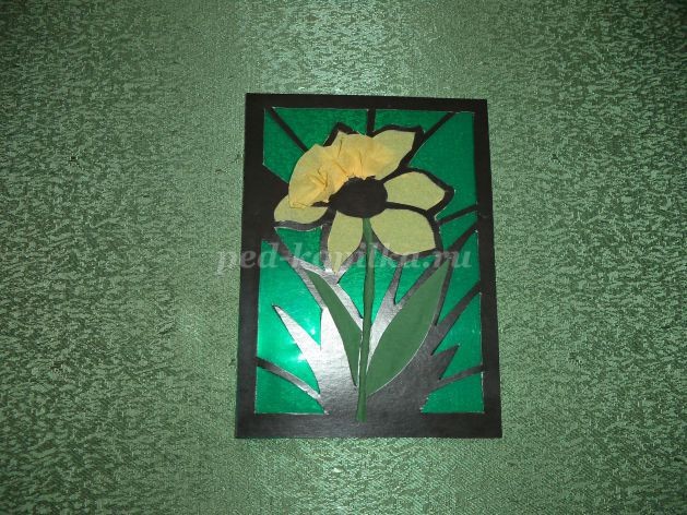 Бумажный витраж