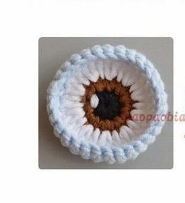 Вязаные глазки для вязаных игрушек