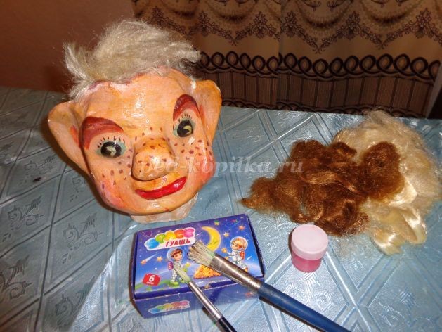 Куколки в технике папье-маше Куколки в технике папье-маше