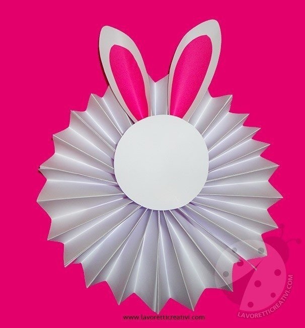 Кролики из бумаги гармошкой Кролики из бумаги гармошкой