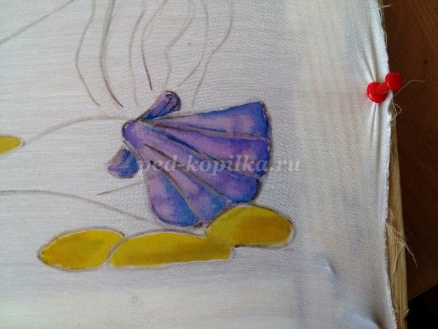 Аквариум в технике холодный батик: мастер-класс, часть 1