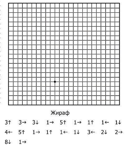 ​Графические диктанты