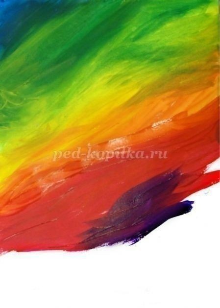 Рисуем одуванчики гуашью