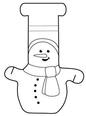 Рисуем снеговика Рисуем снеговика