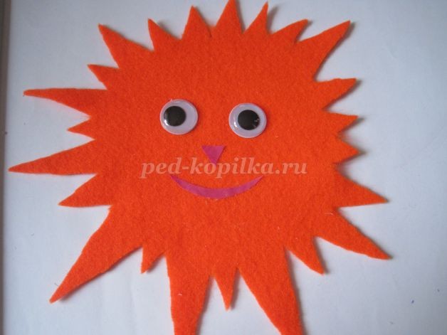 Весенняя аппликация из бумаги, фетра и карандашной стружки: часть 1