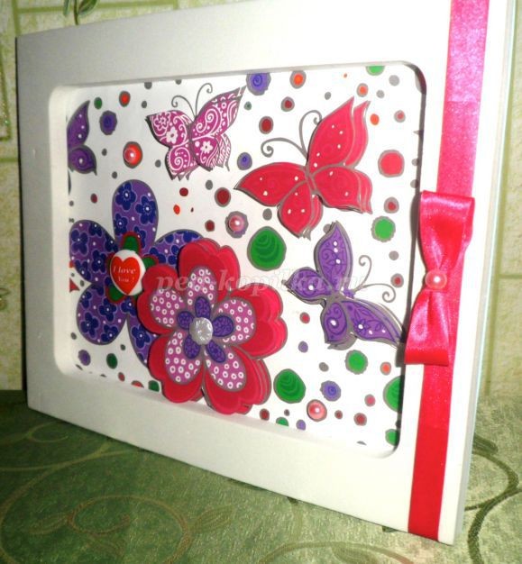 Объёмная аппликация "Вдохновение": часть 3 Объёмная аппликация "Вдохновение": часть 3