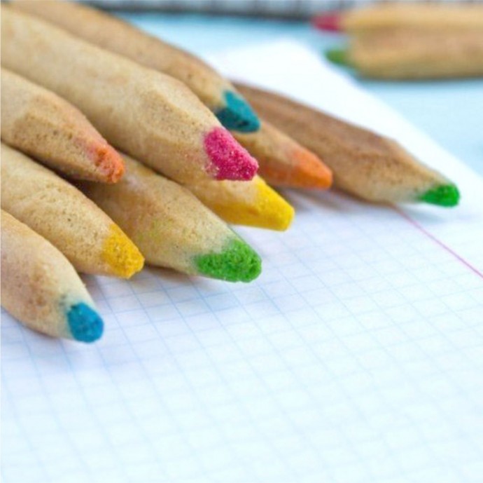 ​Съедобные цветные карандаши