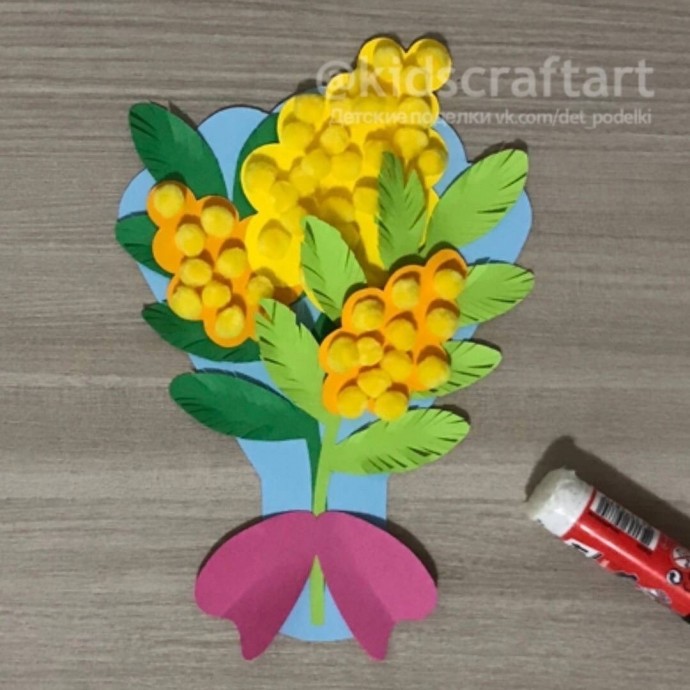 Букет мамочке "Мимоза" Букет мамочке "Мимоза"