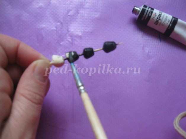 Лошадки-магниты из соленого теста: мастер-класс, часть 3