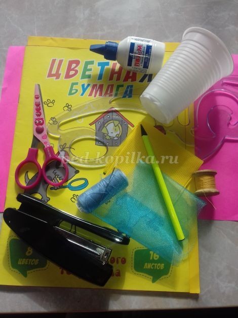 Как сделать подснежники детскими руками Как сделать подснежники детскими руками