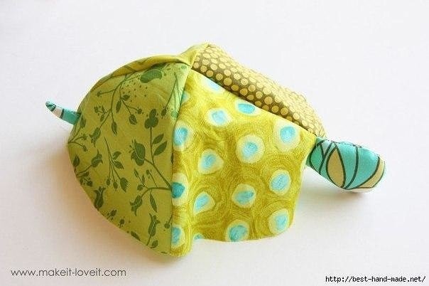 Шьем черепашек: мастер-класс