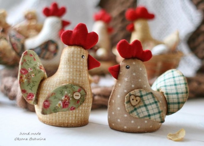 Шьём курочку