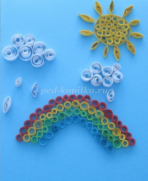 Летний квиллинг для детей: часть 1