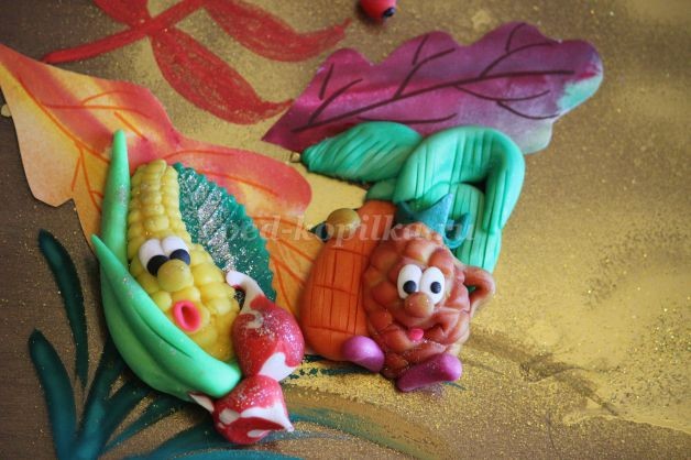 Объёмная картина "Дары осени": часть 3 Объёмная картина "Дары осени": часть 3