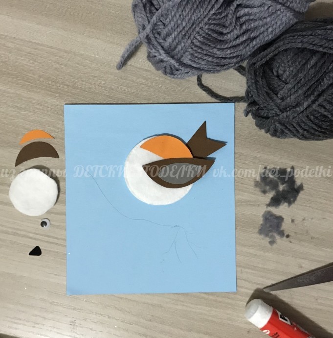 Осенний воробушек Осенний воробушек