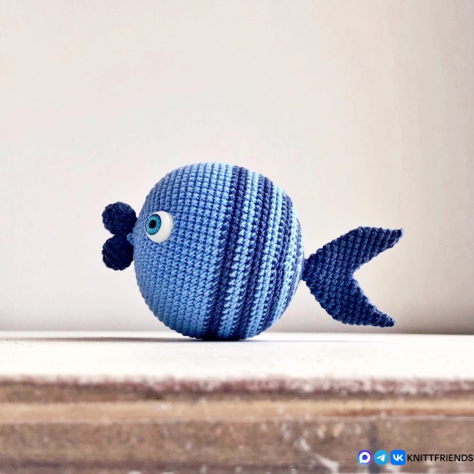 Рыбка из пряжи Рыбка из пряжи