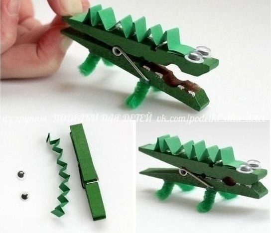 Идеи поделок из прищепок Идеи поделок из прищепок
