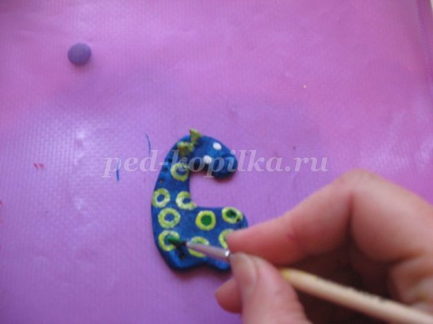 Лошадки-магниты из соленого теста: мастер-класс, часть 2