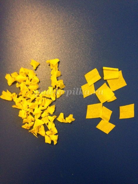 ​Новогодний шар из бумаги: часть 1