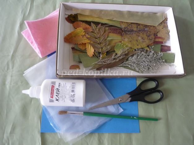 Пейзаж из осенних листьев: мастер-класс, часть 1 Пейзаж из осенних листьев: мастер-класс, часть 1