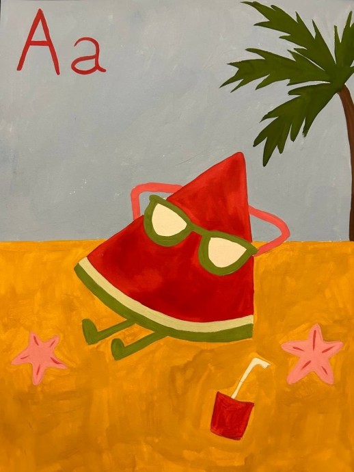 Арбуз на отдыхе